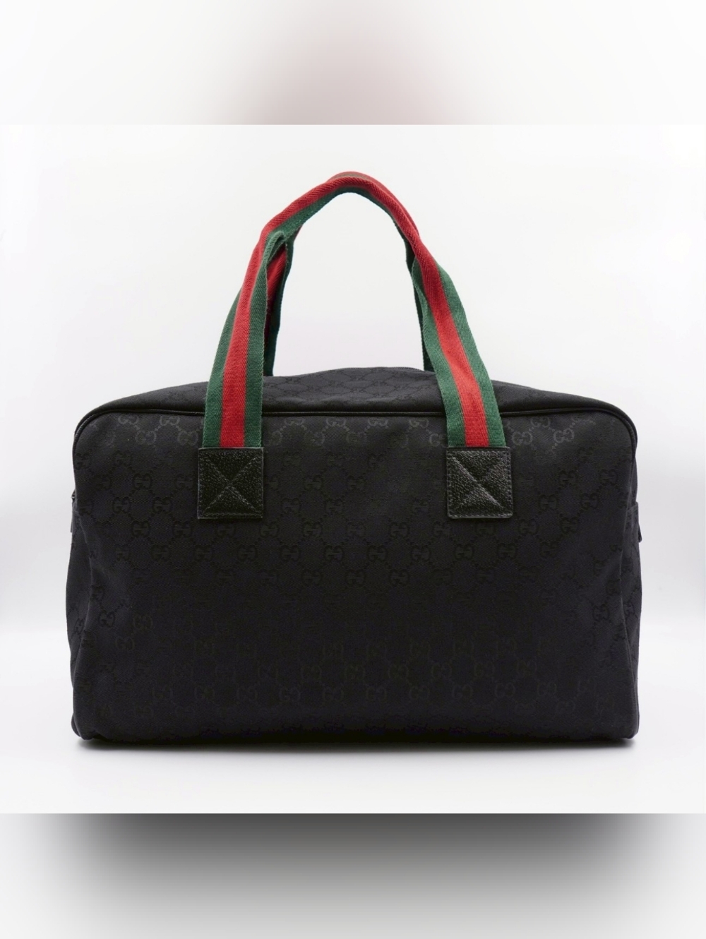 CG35 💗 Gucci GG Canvas Web duffel Bag - Picture 2 of 12